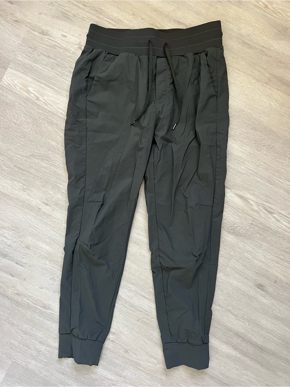 CRZ YOGA Charcoal Black Jogger Pants Med